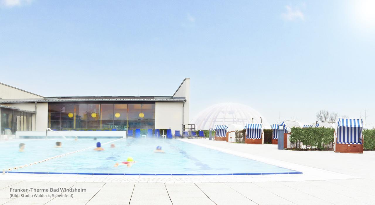 Vital Hotel An Der Therme Gmbh バート・ヴィンツハイム エクステリア 写真